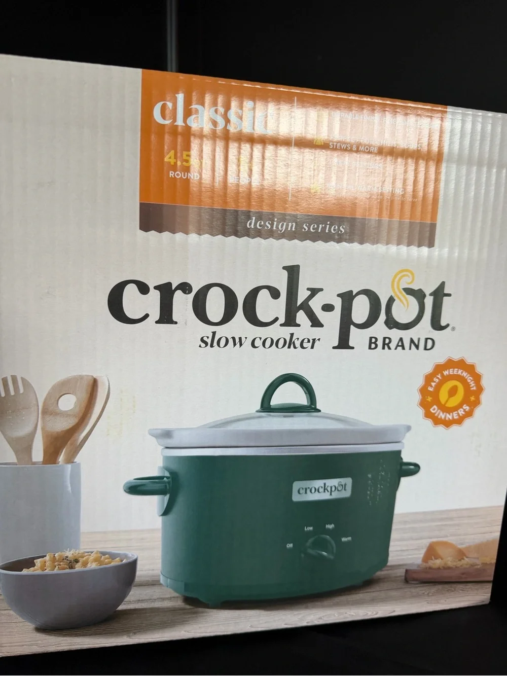 Crock-Pot Classic 4.5QT Green Slow Cooker - NWT.